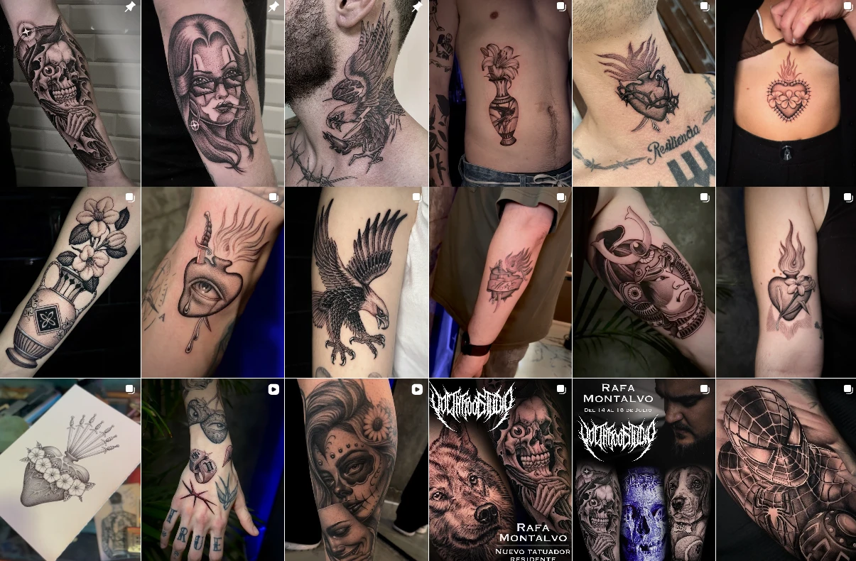 Trabajos de Rafael Montalvo (@montalvotattoo) en Instagram