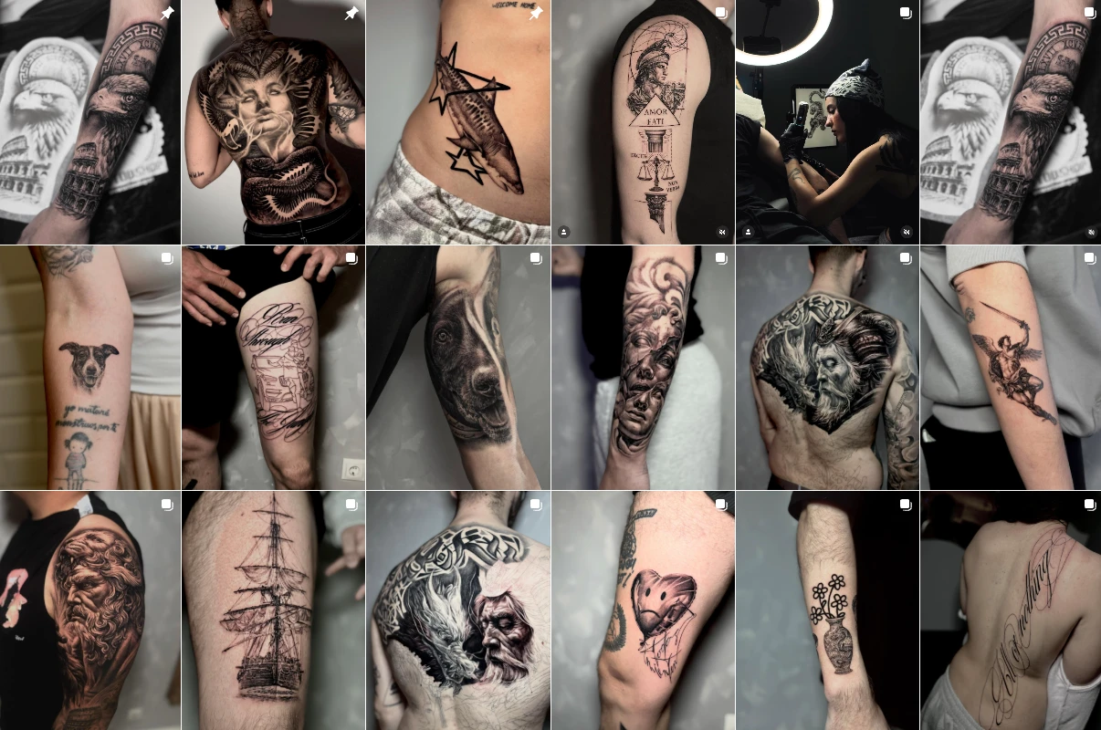 Trabajos de Yaiza (@inyectattoo_) en Instagram